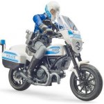Bruder 62731 BWORLD Policejní motorka Ducati Scrambler s figurkou – Zbozi.Blesk.cz
