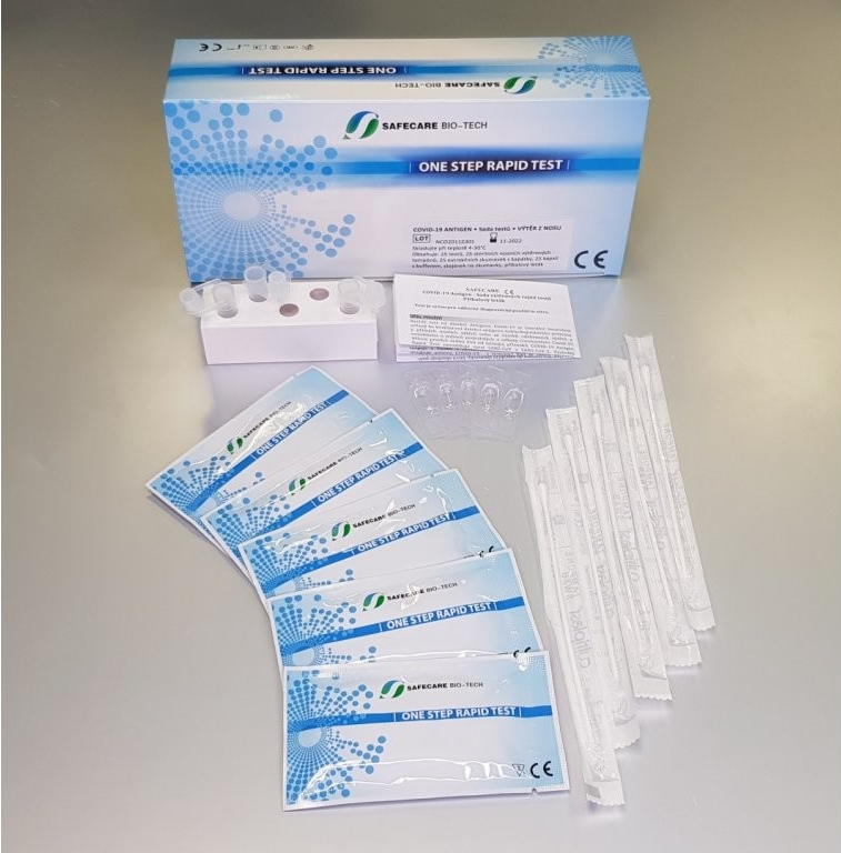 Safecare Biotech COVID19 Antigen Rapid Test Kit Swab 695 ks od 48 600