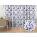 Biante Dekorační závěs PML-082 Snítky levandulí s vázičkami 145x150 cm – Hledejceny.cz