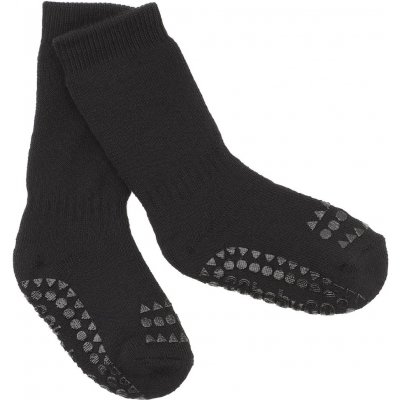 GoBabyGo protiskluzové ponožky černé – Zboží Mobilmania