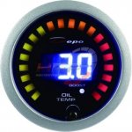 Přídavný budík Depo Racing Digital 2in1 - tlak turba elektronický + teplota oleje – Hledejceny.cz