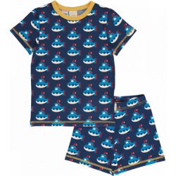 Maxomorra dětské pyžamo modrá
