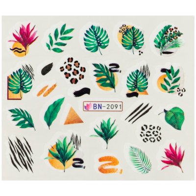 BIO nails Vodolepka BN 2091 kapradí – Zboží Mobilmania