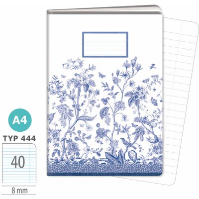 Argus Školní sešit 444 A4 Bloom linkovaný – Sleviste.cz