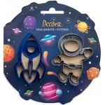 Decora Vykrajovátka astronaut a raketa 2 ks – Hledejceny.cz