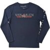Pánské Tričko Van Halen Long Sleeve T-Shirt: 84 Tour back Sleeve Print