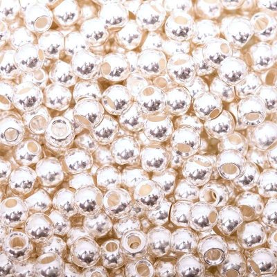 Hends Mosazné Hlavičky Brass Beads Silver 3,3 mm – Hledejceny.cz