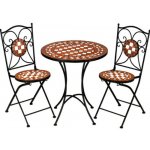 Outsunny ANTIKA balkónový set k posezení 3 kusy antik zelená – Zboží Mobilmania