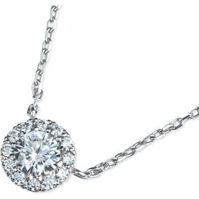 Couple Elegantní Mirabel bílé zlato se zirkony 1491266-0-45-1 – Zbozi.Blesk.cz