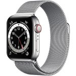SES Elegantní kovový pásek pro chytré hodinky Apple Watch 44mm 6.série - stříbrný 9076 – Sleviste.cz