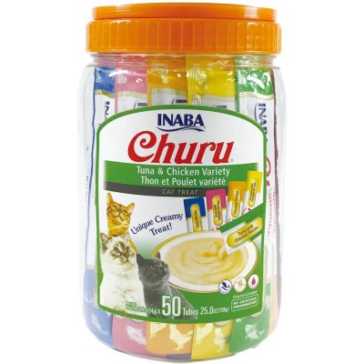 Churu Cat Vet Diet Purée Tuna&Chicken Varieties 50 x 14 g – Zboží Mobilmania