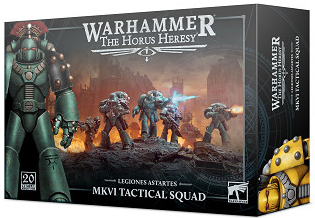 GW Warhammer Horus Heresy: MKVI Tactical Squad