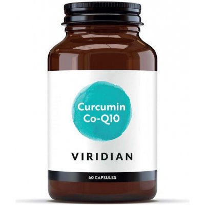 Viridian Curcumin Co Q10 60 kapslí Kurkumin a Koenzym Q10