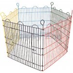 Karlie Flamingo kovová ohrádka Pentagon barevná 90 x 90 x 60 cm – Zboží Dáma