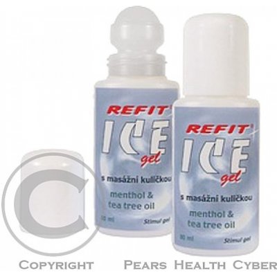 Refit Ice gel roll-on Menthol 2.5% na záda 80 ml