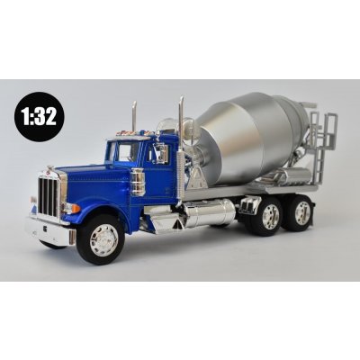 Welly Peterbilt 379 Cement Truck Modrý 1:32