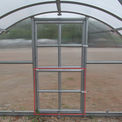 Lani Plast Dveře pro obloukový skleník Lucius 1 x 1 m LG3124 – Zboží Mobilmania