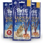 Brit Premium by Nature Cat Salmon & Trout 3 sticks 15 g – Zbozi.Blesk.cz