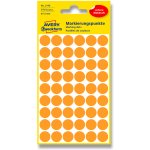 Avery Zweckform 3148 Ø 12 mm, 270 ks, neonově oranžová – Zboží Mobilmania