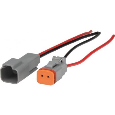 Profesionální vodotěsný konektor DT samice+samec, 2-pólový, 1ks | Zboží Auto