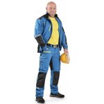 Canis CXS Stretch Blůza zkrácená na výšku 170-176cm pánská středně modrá-černá – HobbyKompas.cz