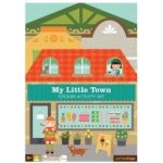 Petitcollage Znovupoužitelné samolepky se scénou Moje malé město – Zbozi.Blesk.cz