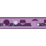 IMPOL TRADE 50029 Samolepící bordura abstraktní kruhy fialové 5 m x 5 cm – Zboží Dáma IMPOL TRADE 50029 Samolepící bordura abstraktní kruhy fialové 5 m x 5 cm – Zboží Dáma