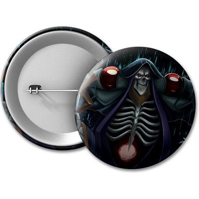 Overlord Placka Ainz Ooal Gown - 50 mm – Zboží Dáma