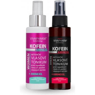 Vivaco VivaPharm Kofein & Aminexil aktivační vlasové tonikum 100 ml – Zboží Dáma