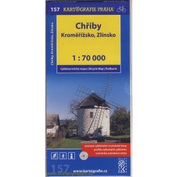 Chřiby. Kroměřížsko Zlínsko 1:70 000