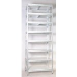 Biedrax Regál 45 x 90 x 270 cm 8 polic – HobbyKompas.cz