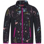 Wolf mikina M2542 černá sytě růžový zip – Sleviste.cz