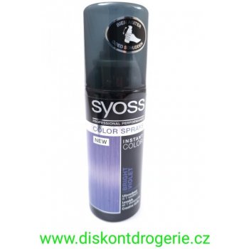 Syoss Bright Violet barevný lak 120 ml