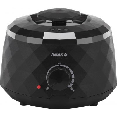 iwax Ohřívač vosků v plechovce Diamond 400ml 100W Černá – Sleviste.cz