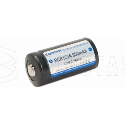 KeepPower RCR123A 800mAh 16340 – Zbozi.Blesk.cz