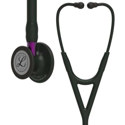3M Littmann Cardiology IV : Black, Black Finish - Violet Stem – Hledejceny.cz