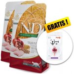 N&D LG Cat Adult Chicken & Pomegranate 2 x 5 kg – Hledejceny.cz
