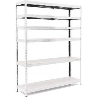 Trestles RH Regál 2200 x 1600 x 450 mm 6 polic pozink – Zboží Dáma