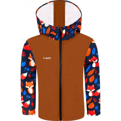 V-Mart Softshellová bunda Lišky – Hledejceny.cz