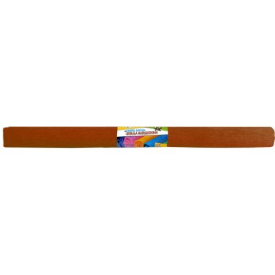 Krepový papír, 50 × 200 cm, hnědý – Zboží Dáma