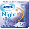 Hygienické vložky Carine Ultra Wings Night 8 ks