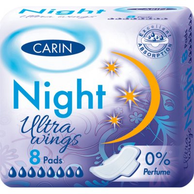 Carine Ultra Wings Night 8 ks – Sleviste.cz