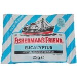 Fisherman's Friend Eucalyptus mentolové pastilky 25 g – Zboží Dáma