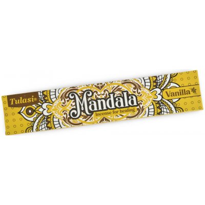 Tulasi Mandala Indické vonné tyčinky Vanilla 20 ks – Hledejceny.cz