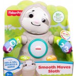 Fisher-Price Baby Linkimals lenochod mluvící naučný na baterie Světlo Zvuk – Sleviste.cz