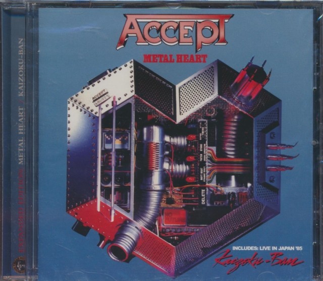 ACCEPT METAL HEART + KAIZOKU BAN - 洋楽