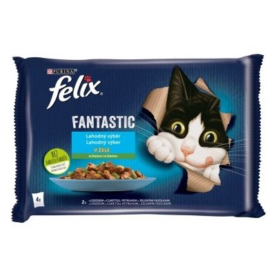 Felix Fantastic rybí výběr se zeleninou 4 x 85 g – Zboží Mobilmania