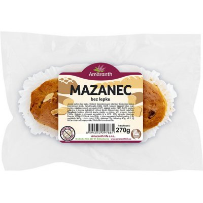 Amaranth Bezlepkový mazanec 270 g – Zboží Dáma