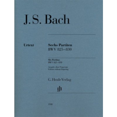Bach, Johann Sebastian - Sechs Partiten BWV 825-830 – Zboží Mobilmania