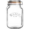 Vývrtka a otvírák lahve Sklenice 2l, Square Clip Top Jar KILNER